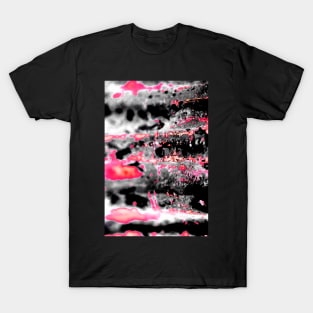 Abstract rough surface T-Shirt